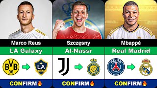 70 CONFIRMED Summer Transfers 2024 🤪🔥 FT Mbappe Szczęsny Reus [upl. by Asille]