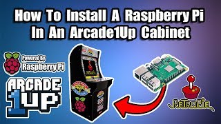 ‪Arcade1UP Raspberry Pi Install Tutorial  RetroPie in an Arcade1UP [upl. by Euk232]