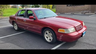 Ford Crown Victoria LX Sport  My inexpensive way of keeping it clean [upl. by Eisdnyl]