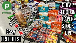 Publix Free amp Cheap Digital Grocery Couponing Deals amp Haul🔥 EASY PAPER STOCK UP 94 OR 95  911 [upl. by Phio]