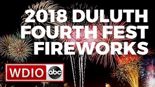 LIVE from WDIO Fourth Fest Fireworks  Duluth Minnesota [upl. by Toddie]