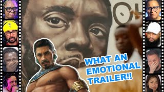 Top 10 Reactions to Black Panther Wakanda Forever Teaser Trailer [upl. by Zenda]