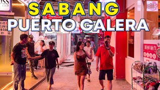 SABANG NIGHTLIFE PUERTO GALERA Oriental Mindoro Philippines [upl. by Thay167]