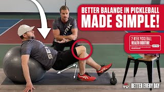 Week 1 Day 4 Strengthen Your Glutes amp Improve Your Balance with Pickleball Trainer Dustin Davis [upl. by Ecnerat153]