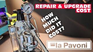 La Pavoni Europiccola Rebuild amp Upgrade Cost [upl. by Parhe]