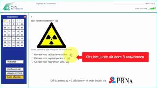 Zo werkt een VCA examen per computer [upl. by Clio]