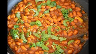 Canned Beans Recipe  Indian Style Beans Curry [upl. by Nonnaer848]