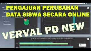 VERVAL PD NEW  CARA MERUBAH DATA PESERTA DIDIK  ONLINE [upl. by Aveline]