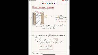 Vidéo de méthodologie en diffusion thermique  résistance thermique cylindrique [upl. by Donnamarie]