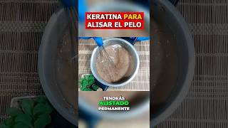 Esta keratina casera es maravillosa para alisar el pelo cabello hair tips keratina [upl. by Assecnirp]