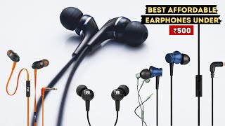 Best wired headphones with micEarphones Under ₹500 2024 best wired earphoneswired earphones [upl. by Iznekcam866]