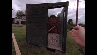 Part 2 Erecting a Shed [upl. by Kassandra280]