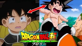 POURQUOI GOKU A 3 ANS ET PORTE UNE ARMURE DANS LE TRAILER 2 FILM DRAGON BALL SUPER BROLY  DBS [upl. by Anilat977]