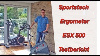 Sportstech Ergometer ESX 500 im Test [upl. by Corvese322]