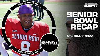 NFL Draft Buzz from the Senior Bowl with Jordan Reid  This Is Football [upl. by Bringhurst]