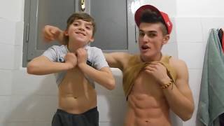 Flexing With My Little Brother [upl. by Alleacim]