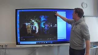 Smartboards Lengerich Umschalten auf die Windows10Ebene [upl. by Dewey]