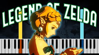 Legend of Zelda Demon Dragon Theme Piano [upl. by Ttessil93]