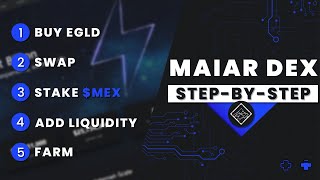 Maiar Exchange  Step by Step Guide [upl. by Nirej]