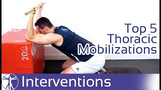 Top 5 Thoracic Spine Mobility Drills [upl. by Etat781]