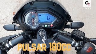 2018 Bajaj Pulsar 180 cc instrument cluster review  features  details [upl. by Atnod]