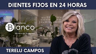 INCREÍBLE CAMBIO DE TERELU CAMPOS EN 24 HORAS EN SALUD DENTAL BLANCO [upl. by Laved]