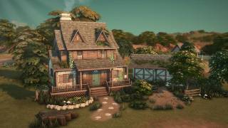 Budget Family Home  Chestnut Ridge  The Sims 4 SpeedBuild No CC [upl. by Louanne655]