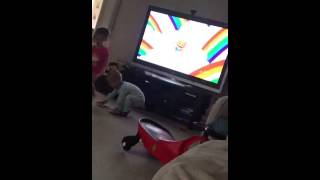 Twins singing bubble guppies song [upl. by Vena904]