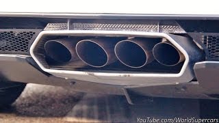 LOUD Lamborghini Aventador Roadster Start Up amp REVS Custom Exhausts [upl. by Milurd708]