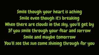 Nat King Cole  Smile Lyrics HD [upl. by Welcome48]