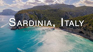 Sardinia Italy 4K  Drone [upl. by Cahilly]