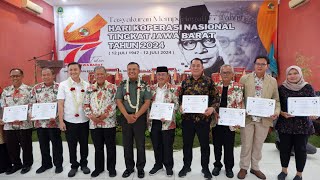 HARKOPNAS77 TINGKAT PROVINSI JABAR 2024 [upl. by Eerahc]