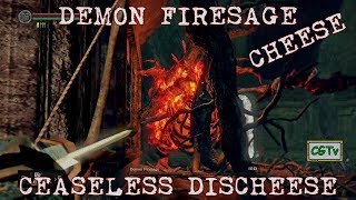 Ceaseless amp Demon Firesage 🧀 Tutorial  Dark Souls Remastered [upl. by Halihs]