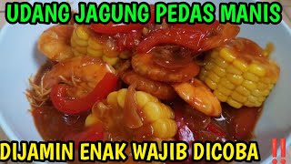 Resep Udang Jagung Pedas Manis [upl. by Tella825]