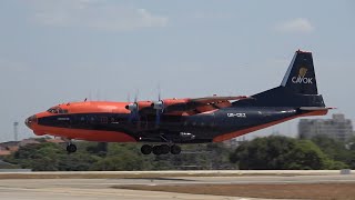 SPOTTING FORSBFZ 3º Pouso em Fortaleza  Antonov AN12B Cavok Air URCEZ  050924 [upl. by Ardnikal448]