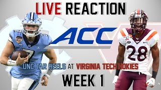 UNC vs Virginia Tech Live Streaming Scoreboard PlayByPlay Highlights amp Updates [upl. by Aroon892]