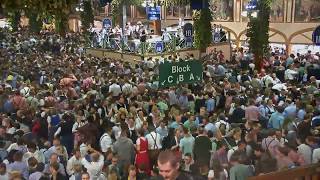 Oktoberfest Mitschnitte der Wiesn LiveWebcam  HofbräuFestzelt [upl. by Pallaten]