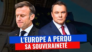 Piotr Tolstoï  LEUROPE A PERDU SA SOUVERAINETÉ Géopolitiques [upl. by Bara541]