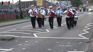 Corbet Accordion Band  South Down Defenders Flute Band Parade 2024 [upl. by Ellienad]