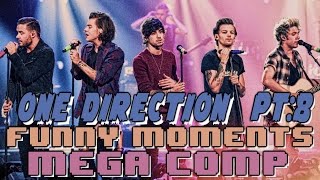 One Direction 1D Funny Moments Crack Humor MEGA COMP Pt8 [upl. by Kassey]