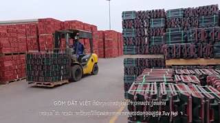 Vietnam Terracotta Tiles  Our factory and production line [upl. by Zink]