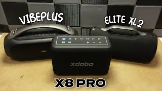 XDOBO X8 PRO VS EGGEL ELITE XL2 VS XDOBO VIBEPLUS 💥💥 speaker tws eggel xdobo [upl. by Navak]