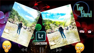 How To Edit Photo In Lightroom App  Lightroom Best Sky colour Effect Photo Editing Tutorial [upl. by Dawkins]