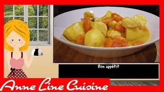 Poulet Colombo et pommes de terre Cookeo [upl. by Nylodam437]