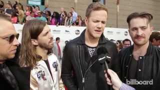 Imagine Dragons Billboard Music Awards Red Carpet 2014 [upl. by Brocklin]