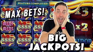 MAX BET Slots for BIG JACKPOTS [upl. by Gundry262]