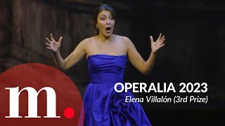 Elena Villalon 3rd Prize — Plácido Domingos Operalia 2023 [upl. by Gavriella57]