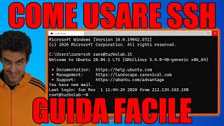 👨‍💻 COME USARE SSH LA GUIDA DEFINITIVA [upl. by Cathi]