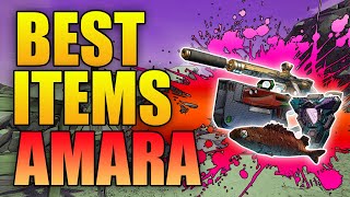 Borderlands 3  Best Items for Amara  Must Have Gear for the Siren [upl. by Aisinut985]