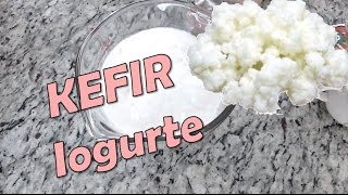 Como Fazer Iogurte do Kefir  Bicinho do Iogurte [upl. by Dibri]